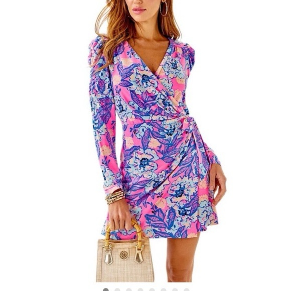 Totally Koalafied Lily Pulitzer Wrap Romper Dress NWT 10